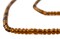 The Bead Chest Amber Brown Ghana Glass Seed Beads: Authentic Glass Seed Beads from Ghana